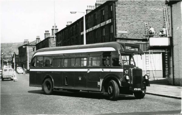 Fleet No: 17- Registration No: HTB 656 - Chassis: Leyland PS1 - Chassis No: 462440 - Body:Roe - Seating: B35R - Introduced:  B35R - Withdrawn: 1947 - Location: Rawtenstall - Comments: 1968 Other Info: 
16-Transport-02-Trams and Buses-000-General
Keywords: 0