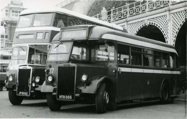 Fleet No: 17- Registration No: HTB 656 - Chassis: Leyland PS1 - Chassis No: 462440 - Body:Roe - Seating: B35R - Introduced:  B35R - Withdrawn: 1947 - Location:  - Comments: 1968 Other Info: 
16-Transport-02-Trams and Buses-000-General
Keywords: 0