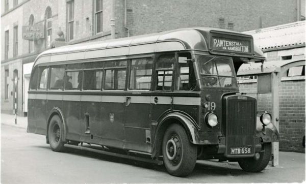 Fleet No: 19- Registration No: HTB 658 - Chassis: Leyland PS1 - Chassis No: 462769 - Body:Roe - Seating: B35R - Introduced:  B35R - Withdrawn: 1947 - Location:  - Comments: 1962 Other Info: 
16-Transport-02-Trams and Buses-000-General
Keywords: 0