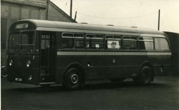 Fleet No: 26- Registration No: MTC 255 - Chassis: Leyland PSU1/13 - Chassis No: 501199 - Body:Roe - Seating: B44F - Introduced:  B44F - Withdrawn: 1950 - Location: Ramsbottom Bus Depot - Comments: 1962 Other Info: Captioned 'Mr. Parsons'. Photo possibly t
16-Transport-02-Trams and Buses-000-General
Keywords: 0