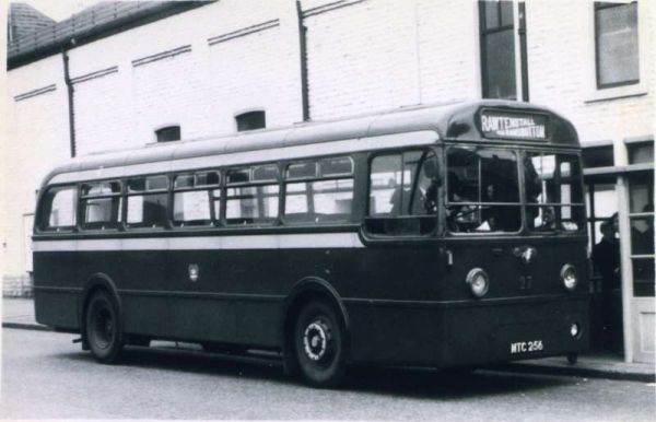 Fleet No: 27- Registration No: MTC 256 - Chassis: Leyland PSU1/13 - Chassis No: 501200 - Body:Roe - Seating: B44F - Introduced:  B44F - Withdrawn: 1950 - Location: Rawtenstall - Comments: 1962 Other Info: 
16-Transport-02-Trams and Buses-000-General
Keywords: 0