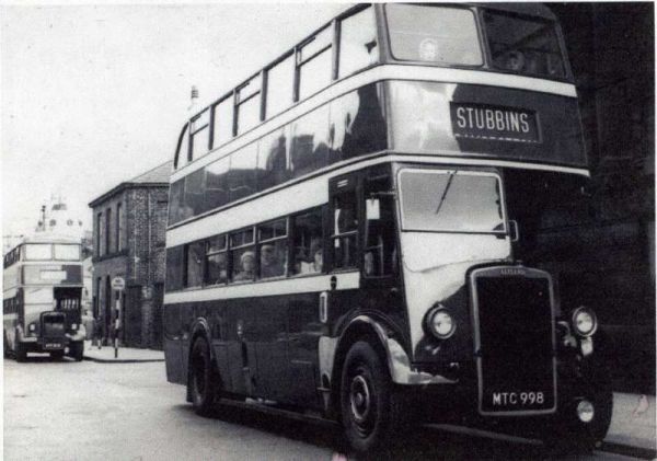 Fleet No: 29/23- Registration No: MTC 998/HTF 818 - Chassis: unknown - Chassis No: unknown - Body:unknown - Seating: unknown - Introduced:  unknown - Withdrawn: unknown - Location: Terminus, Moss Street, Bury (No. 23 in background) - Comments: unknown Oth
16-Transport-02-Trams and Buses-000-General
Keywords: 0