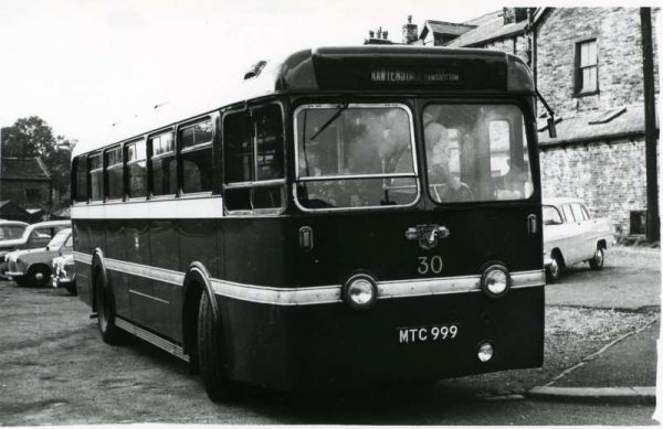 Fleet No: 30- Registration No: MTC 999 - Chassis: Leyland PSU1/13 - Chassis No: 520269 - Body:Leyland - Seating: B44F - Introduced:  B44F - Withdrawn: 1952 - Location:  - Comments: 1966 Other Info: 
16-Transport-02-Trams and Buses-000-General
Keywords: 0