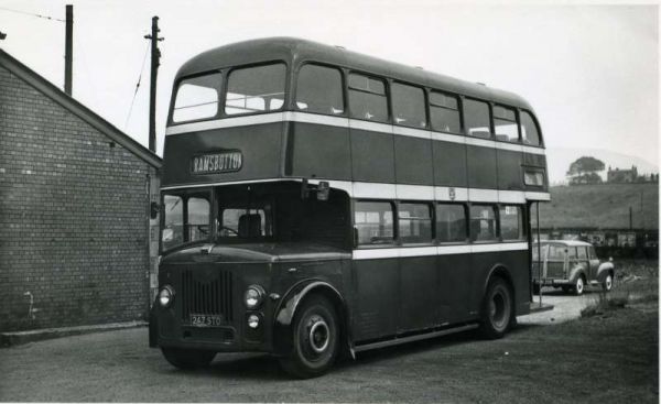 Fleet No: 1- Registration No: 247 STD - Chassis: Leyland PD2/24 - Chassis No: 591692 - Body:East Lancs. - Seating: H35/28R - Introduced:  H35/28R - Withdrawn: 1961 - Location: Ramsbottom Bus Depot - Comments: Withdrawn 1974 Other Info: 
16-Transport-02-Trams and Buses-000-General
Keywords: 0