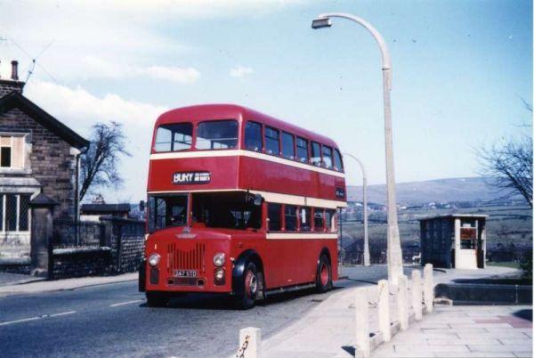 Fleet No: 1- Registration No: 247 STD - Chassis: Leyland PD2/24 - Chassis No: 591692 - Body:East Lancs. - Seating: H35/28R - Introduced:  H35/28R - Withdrawn: 1961 - Location: Opposite Council Offices, Market Place, Ramsbottom - Comments: Withdrawn 1974 O
16-Transport-02-Trams and Buses-000-General
Keywords: 0