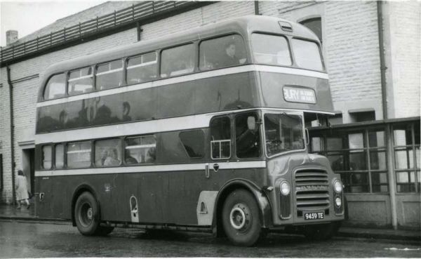 Fleet No: 3- Registration No: 9459 TE - Chassis: Leyland PD2A/30 - Chassis No: 623492 - Body:East Lancs. - Seating: H35/28F - Introduced:  H35/28F - Withdrawn: 1963 - Location: Rawtenstall - Comments: Withdrawn 1976 Other Info: 
16-Transport-02-Trams and Buses-000-General
Keywords: 0