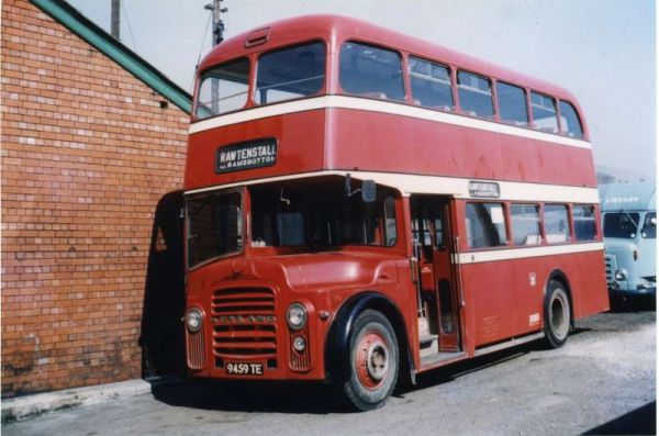 Fleet No: 3- Registration No: 9459 TE - Chassis: Leyland PD2A/30 - Chassis No: 623492 - Body:East Lancs. - Seating: H35/28F - Introduced:  H35/28F - Withdrawn: 1963 - Location: Ramsbottom Bus Depot? - Comments: Withdrawn 1976 Other Info: 
16-Transport-02-Trams and Buses-000-General
Keywords: 0