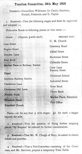 Original Bus Stops from Ramsbottom Council Minutes - 14 May 1913 Original Bus Stops from Ramsbottom Council Minutes - 14 May 1913 
16-Transport-02-Trams and Buses-000-General
Keywords: 0