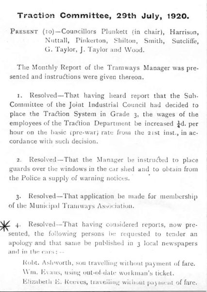 Traction Committee Minutes - 29 July 1920 Traction Committee Minutes - 29 July 1920 
16-Transport-02-Trams and Buses-000-General
Keywords: 0