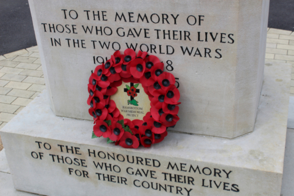 War memorial in St Pauls' Gardens - taken by Ian Chapman
15-War-03-War Memorials-001-St Paul's Gardens and Remembrance Sunday
Keywords: 2022