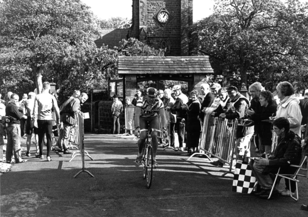 Bike rake up the Rake in 1998 - photo courtesy of Ramsbottom Library
17-Buildings and the Urban Environment-05-Street Scenes-006-Carr Street and Tanners area
Keywords: 1998