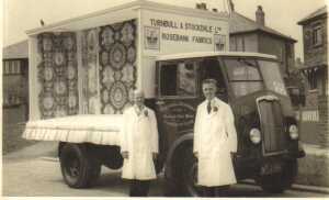 Display vehicle for Turnbull and Stockdale, possibly a Rose Queen float  c 1960s 
02-Industry-01-Mills-024-Turnbull and Stockdale
Keywords: 1985