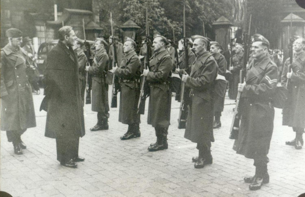 War Weapons Week  April 26th to May 3rd 1941 - Lord Crawford inspecting Guard of Honour
15 - War - 02 - World War 2
Keywords: Bury-Archive